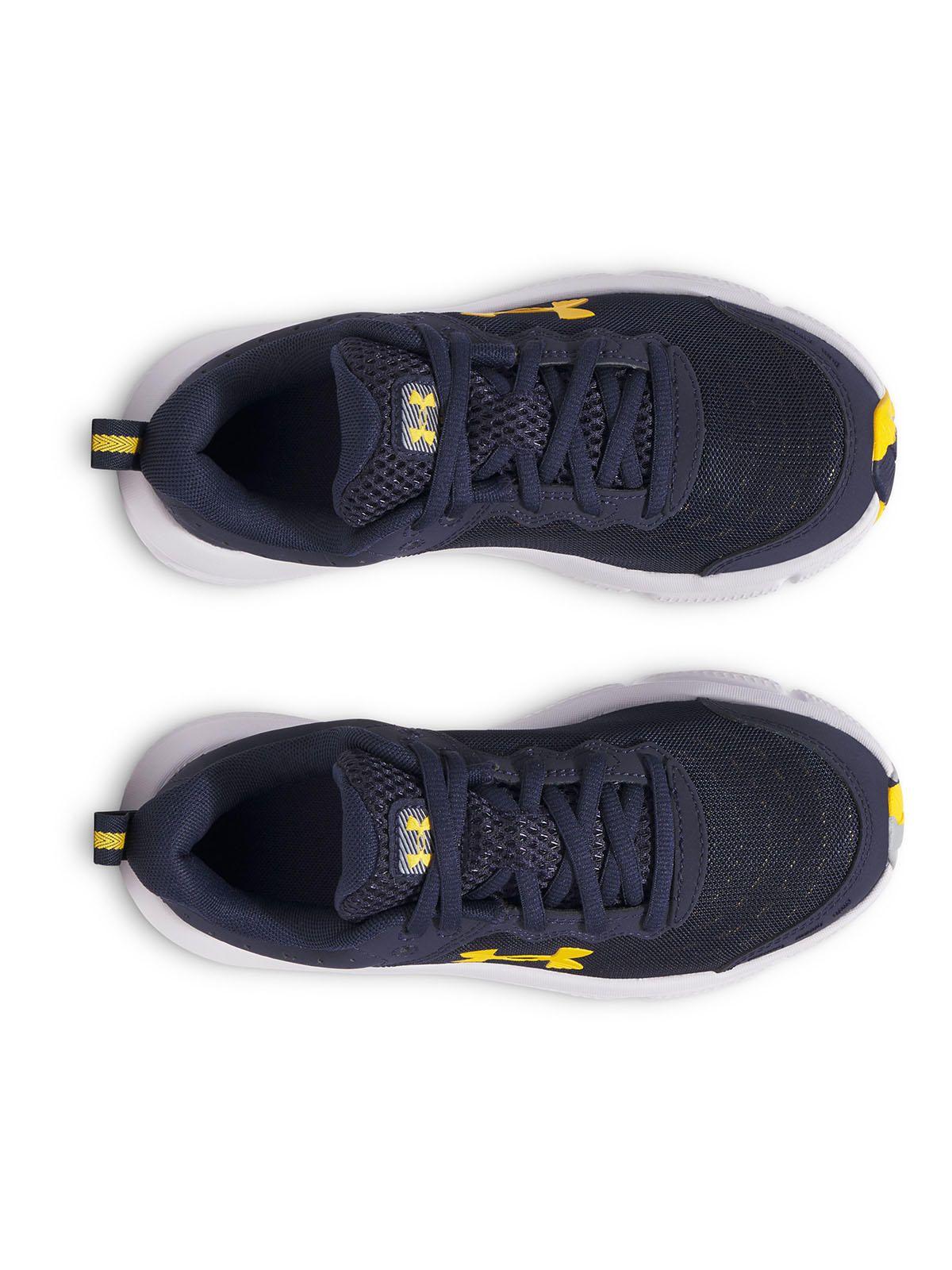 Zapatillas run Assert 10 para niños azul-4