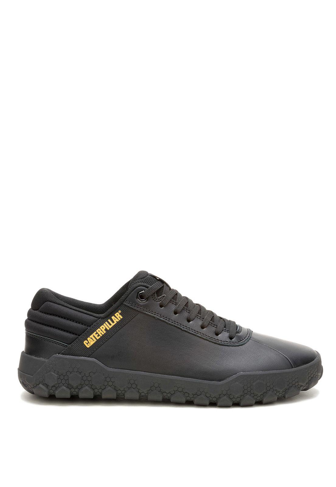 Zapatilla Cuero Hombre Hex Plus Negro-1
