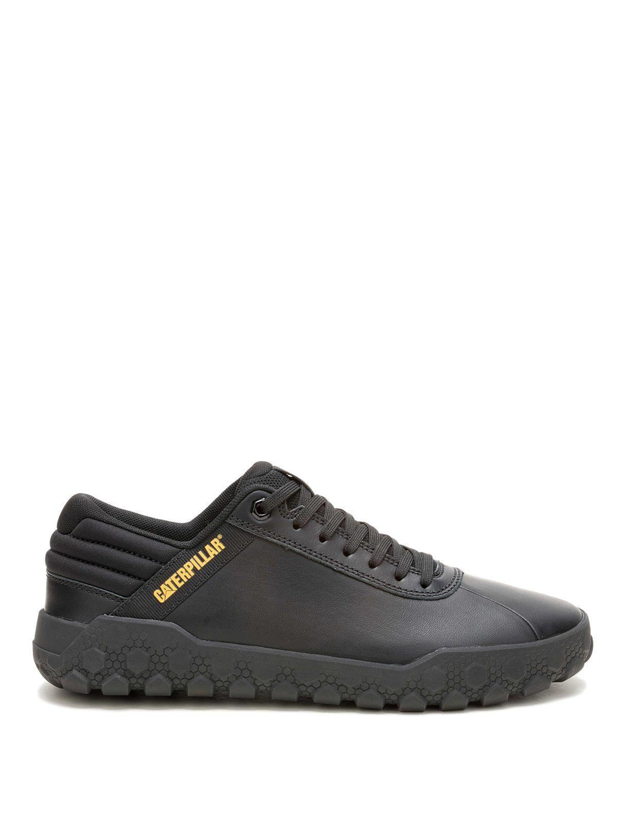 Zapatilla Cuero Hombre Hex Plus Negro-1
