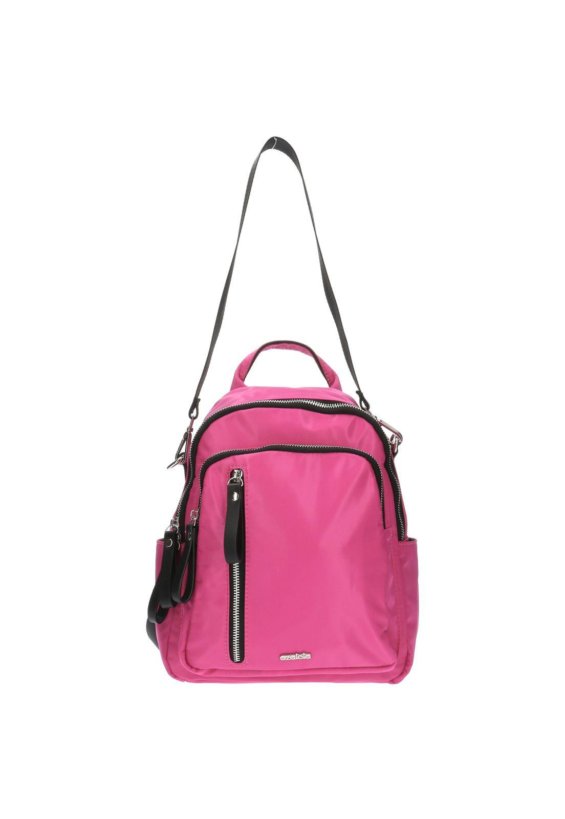 Mochila Convertible Phyll Backbag Rosado Mujer-4