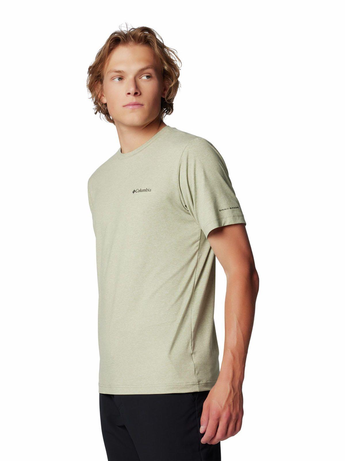 Polera Hombre Tech Trail Crew Neck Verde-1