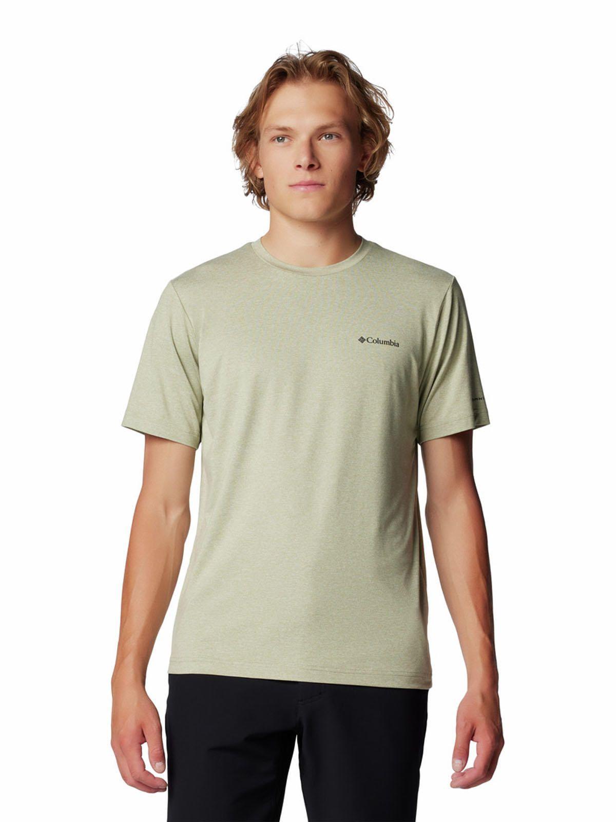 Polera Hombre Tech Trail Crew Neck Verde-0