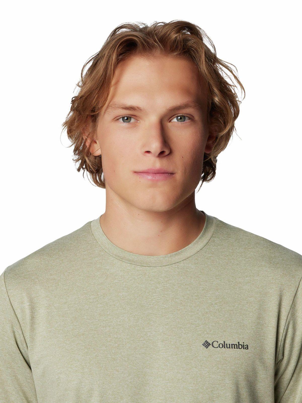 Polera Hombre Tech Trail Crew Neck Verde-3