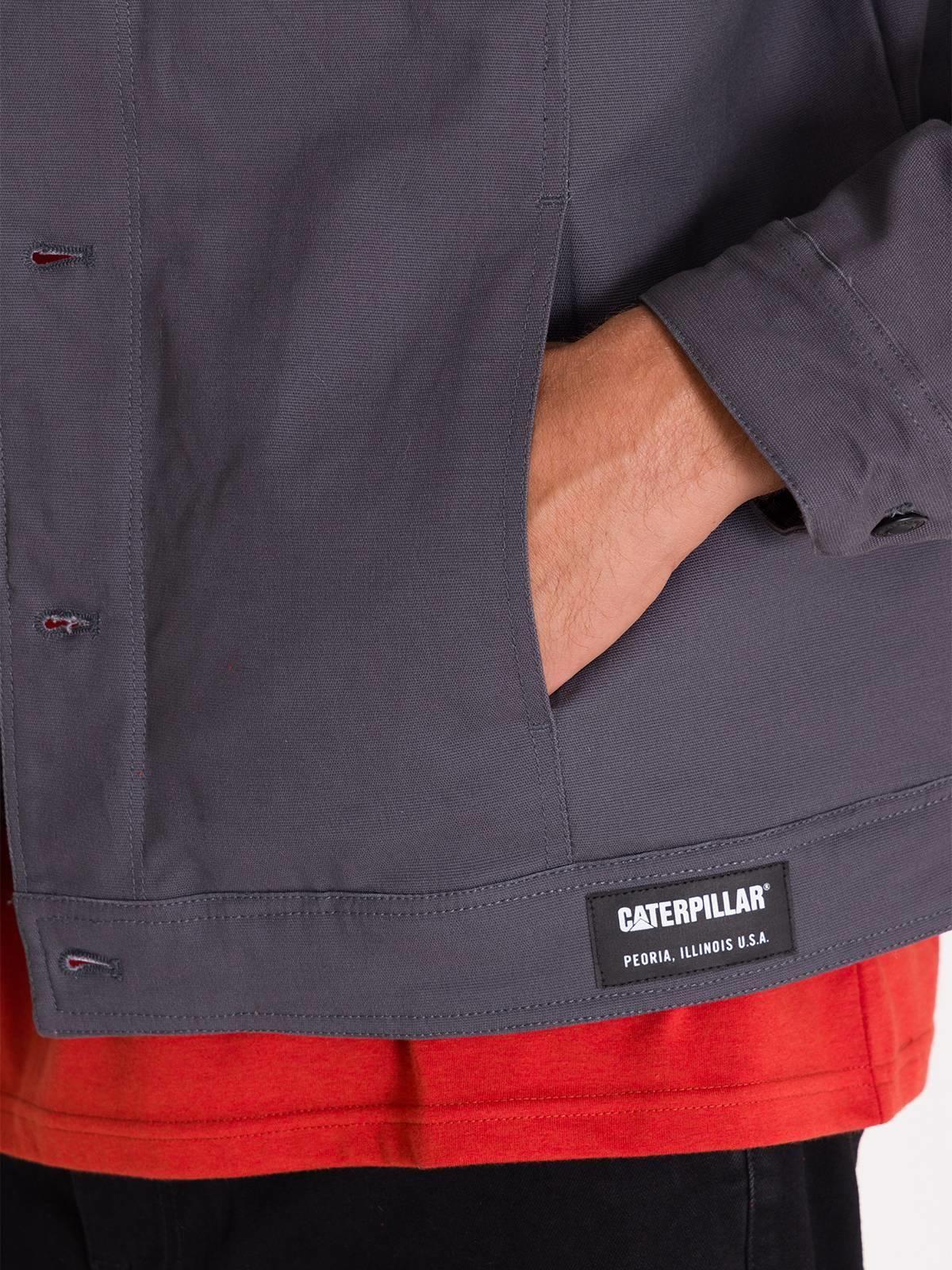 Chaqueta Trucker Hombre Gris-6