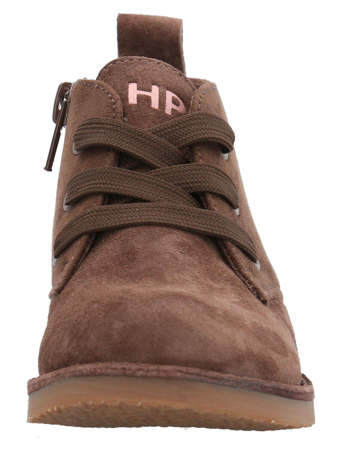 Botin Cuero Mandy Niña Café-4