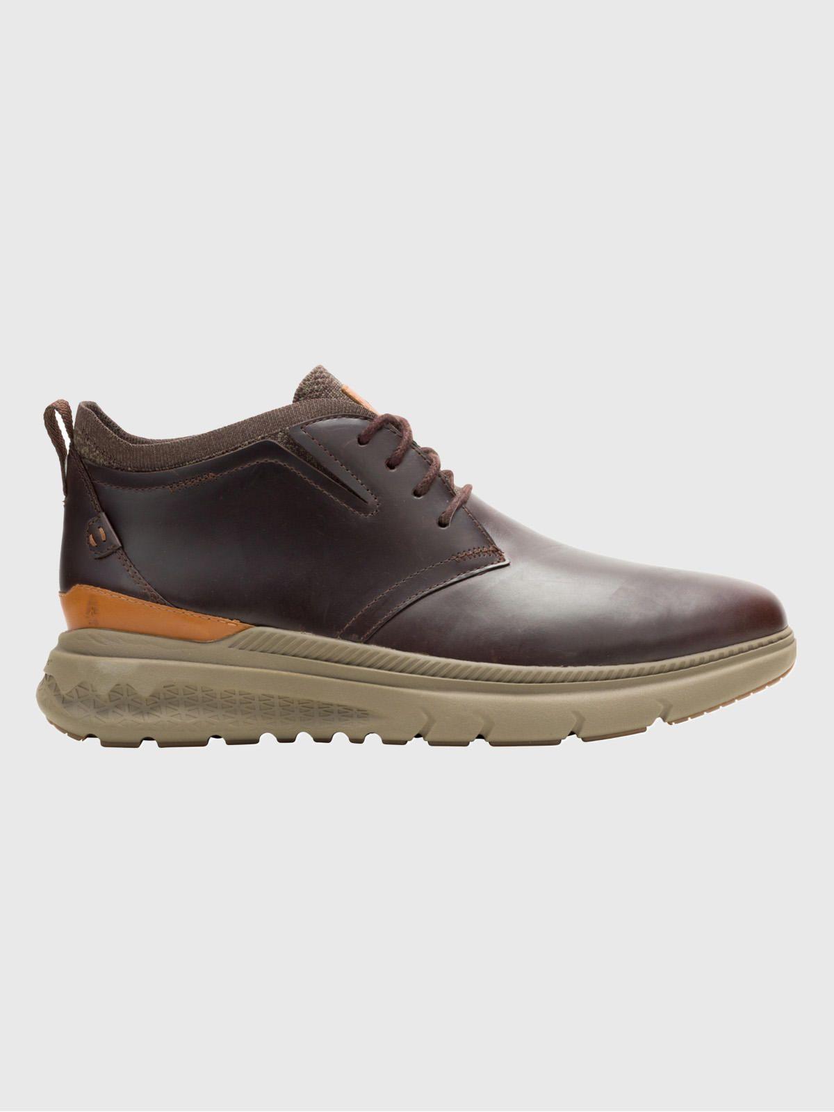 Botin Cuero Hombre Excel Chukka Café-1
