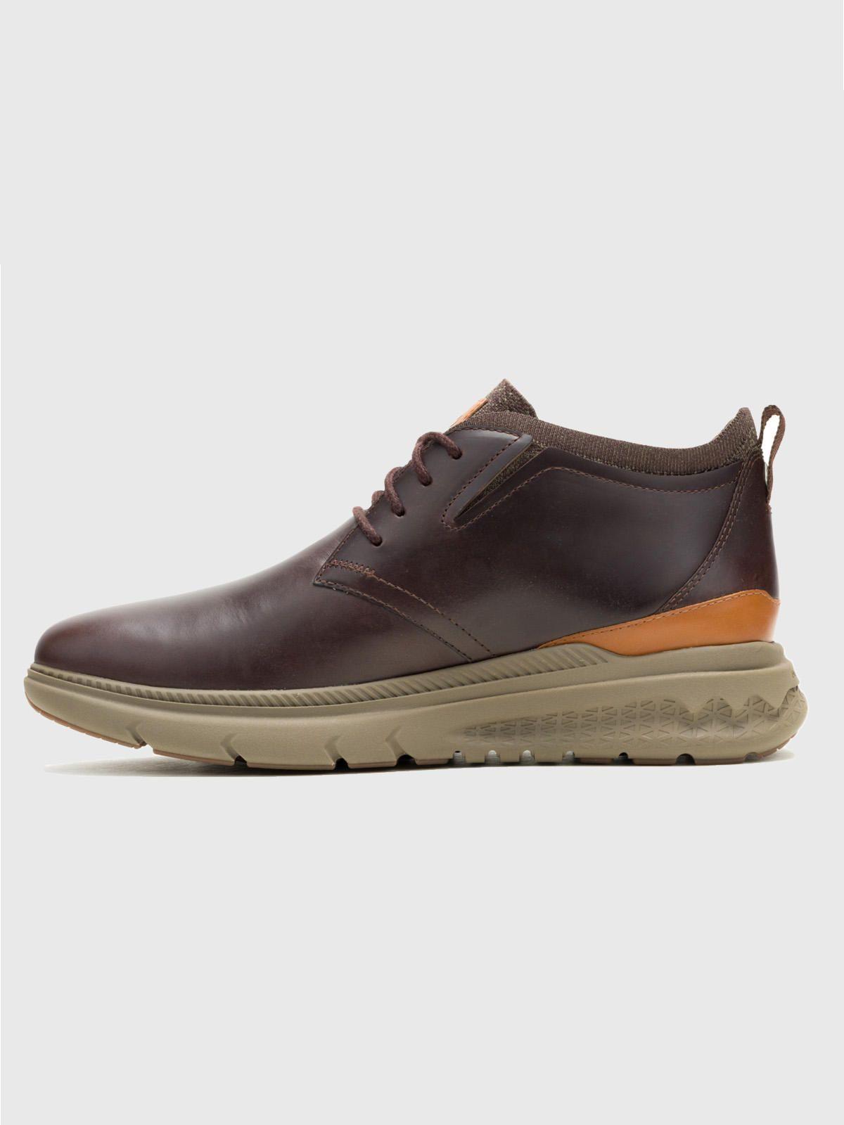 Botin Cuero Hombre Excel Chukka Café-4