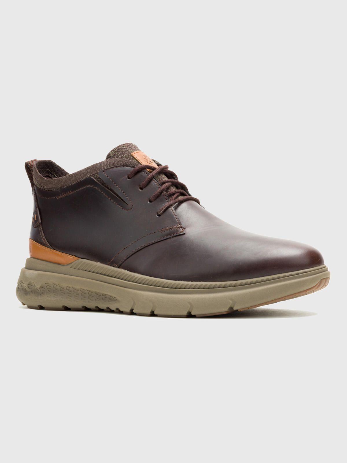 Botin Cuero Hombre Excel Chukka Café-0