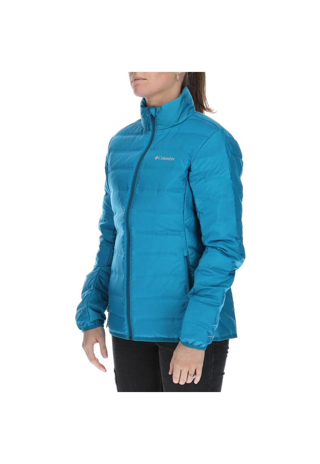 Parka Mujer Charter Oak Down Polyester Azul-1
