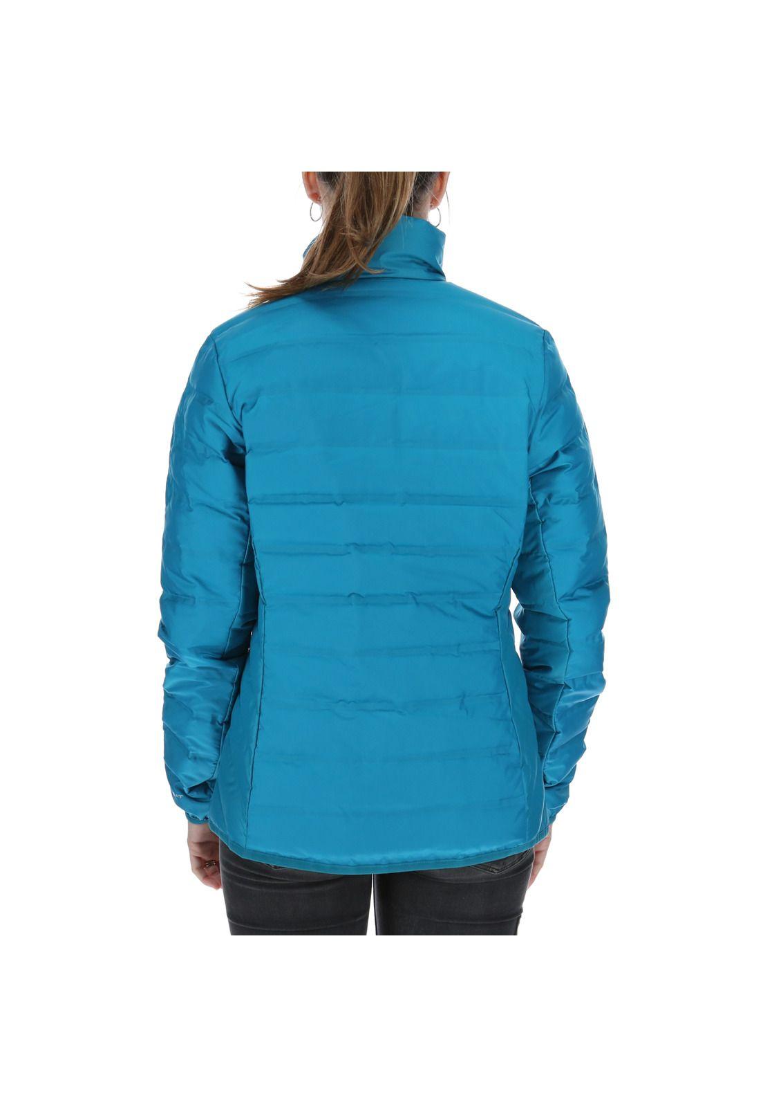 Parka Mujer Charter Oak Down Polyester Azul-2