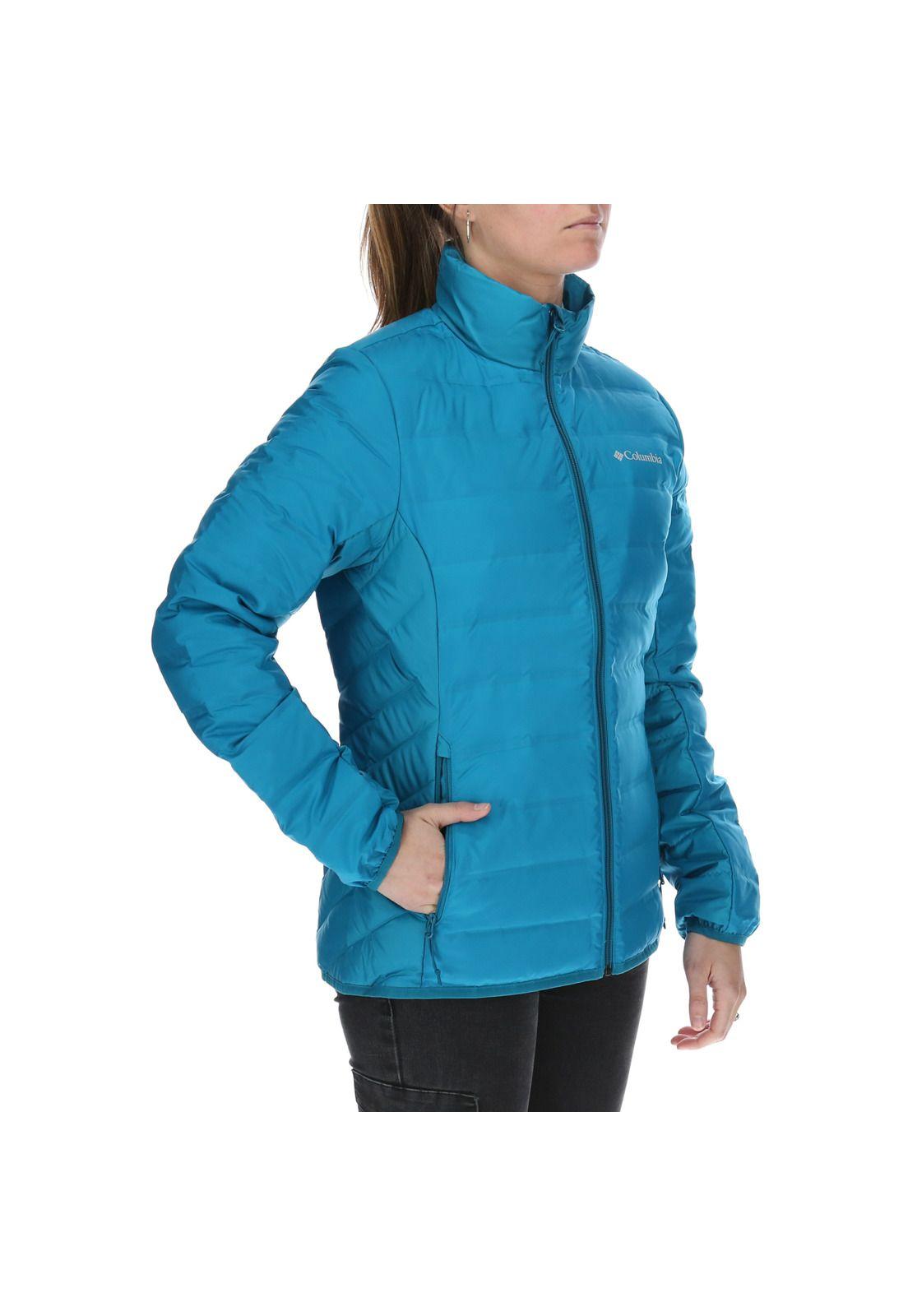 Parka Mujer Charter Oak Down Polyester Azul-3