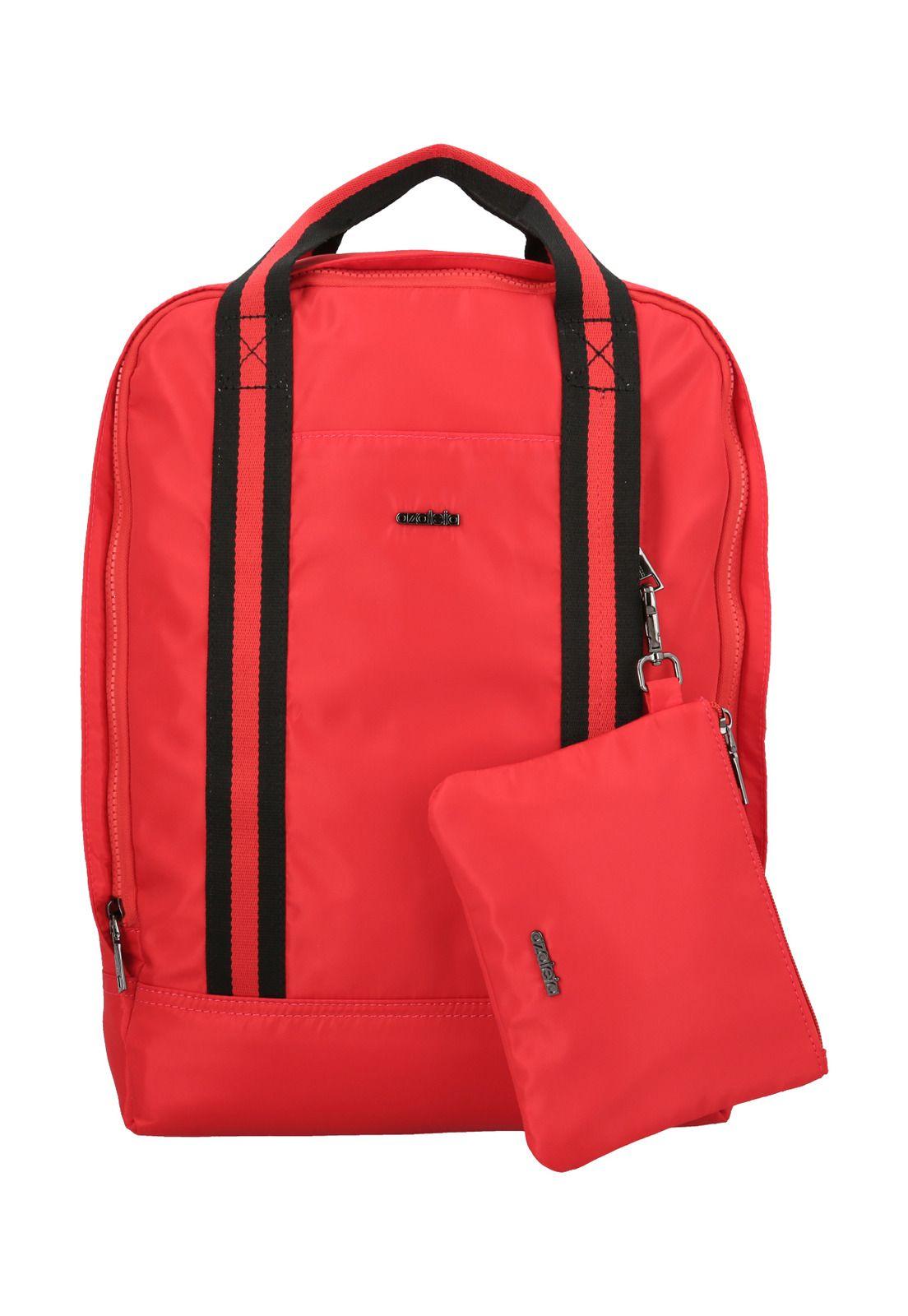 Cartera Rojo Kaia Backpack Mujer-4