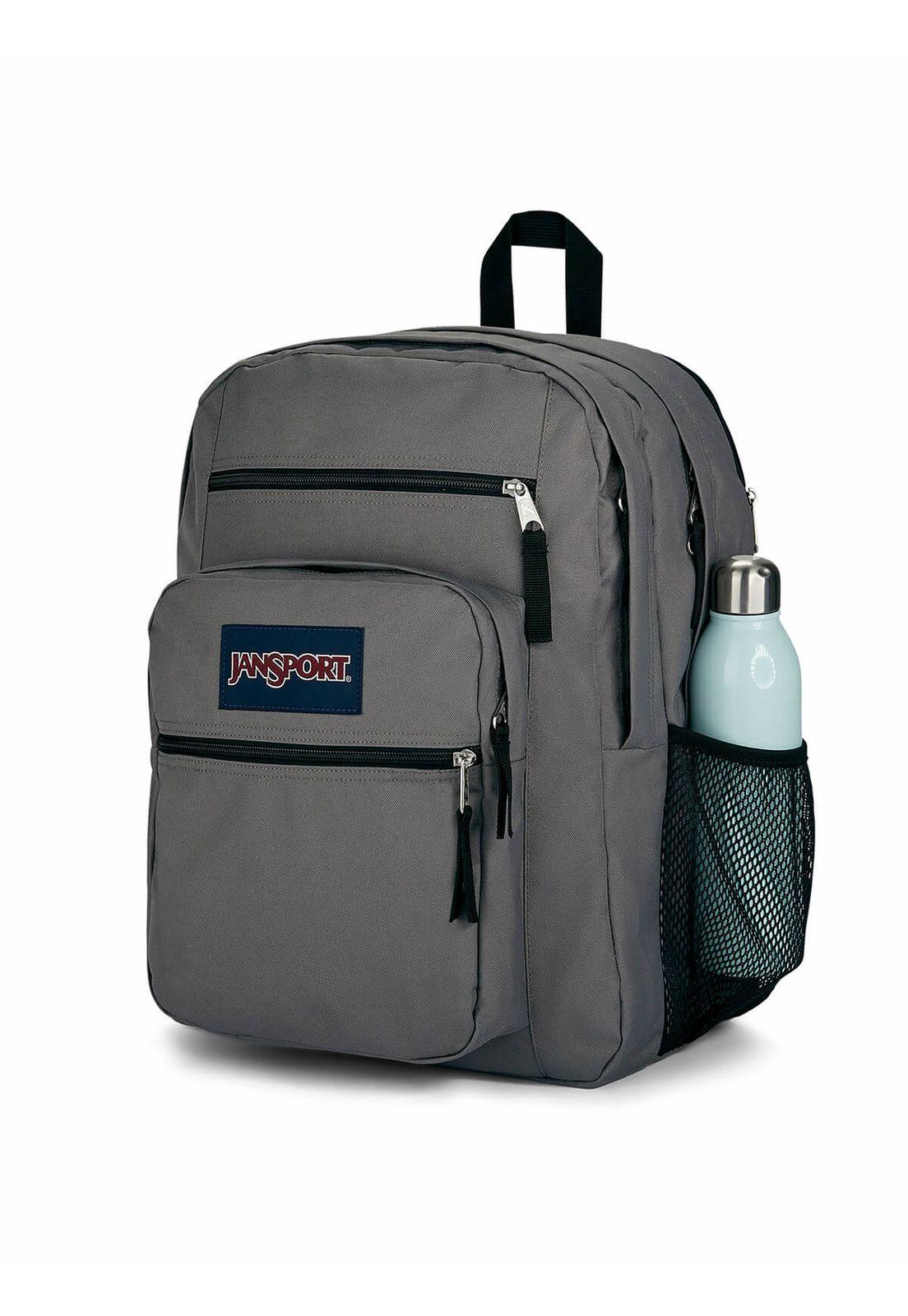 Mochila laptop Big Student Gris-2