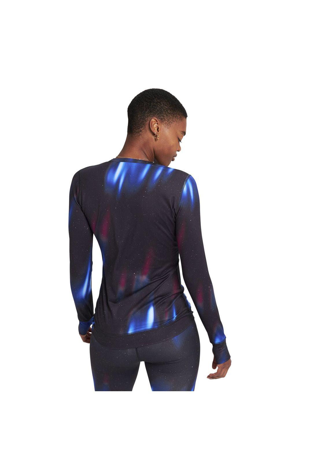 Polera Primera Capa Mujer Midweight Crew Azul-2