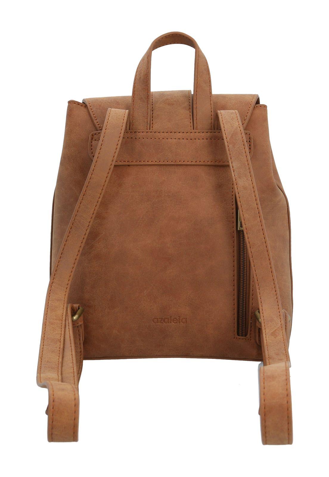 Mochila Ales Backpack Mujer Café-2
