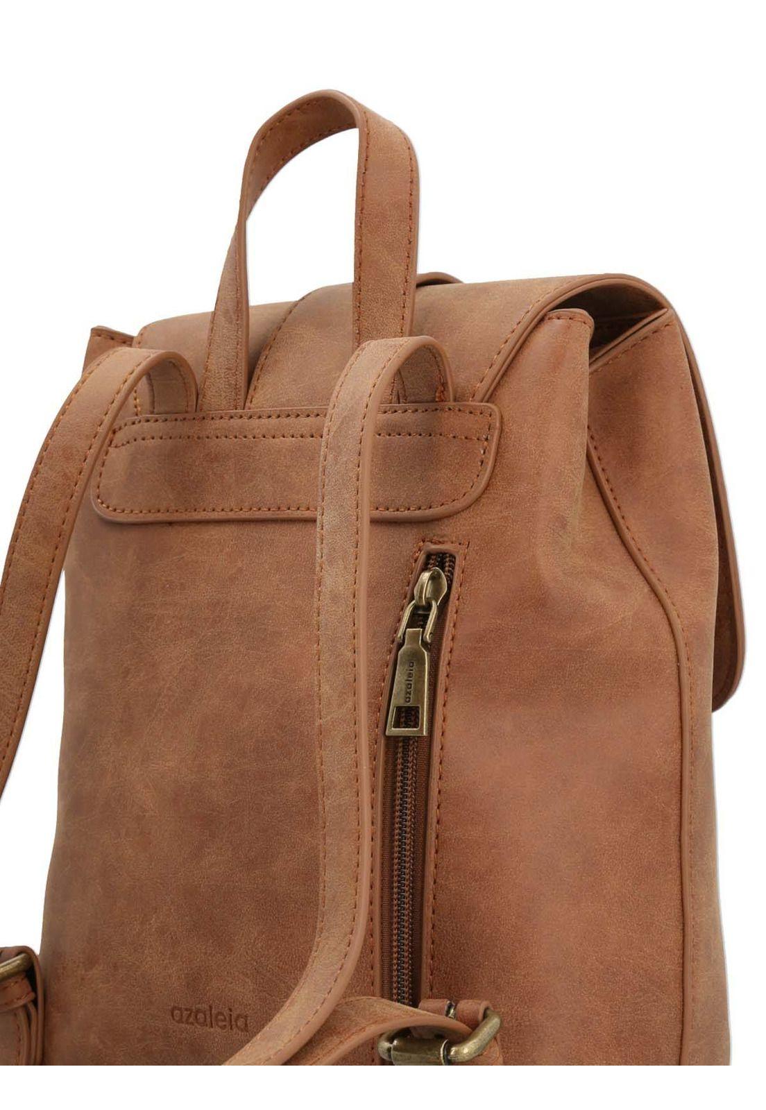 Mochila Ales Backpack Mujer Café-3