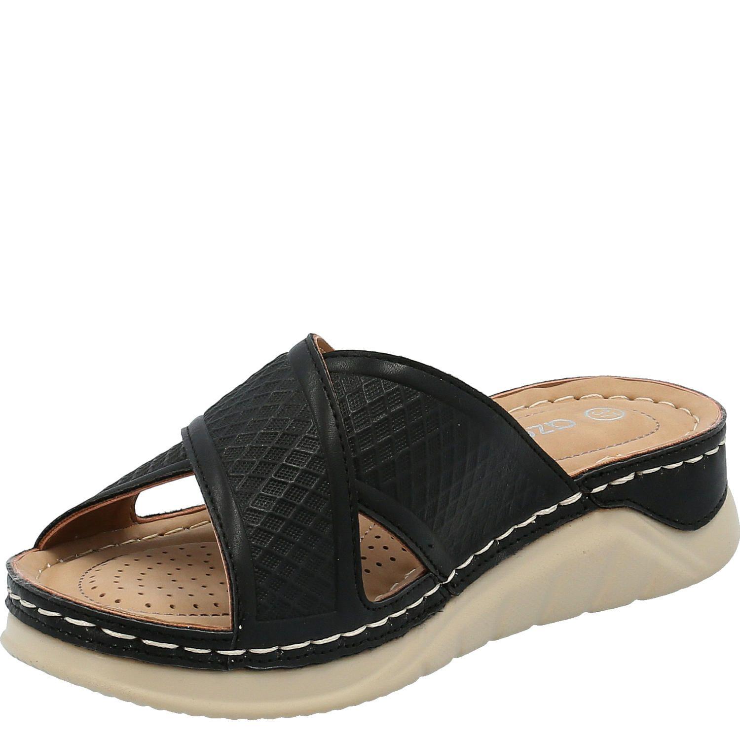 Sandalia Mujer Tamake Negro-3