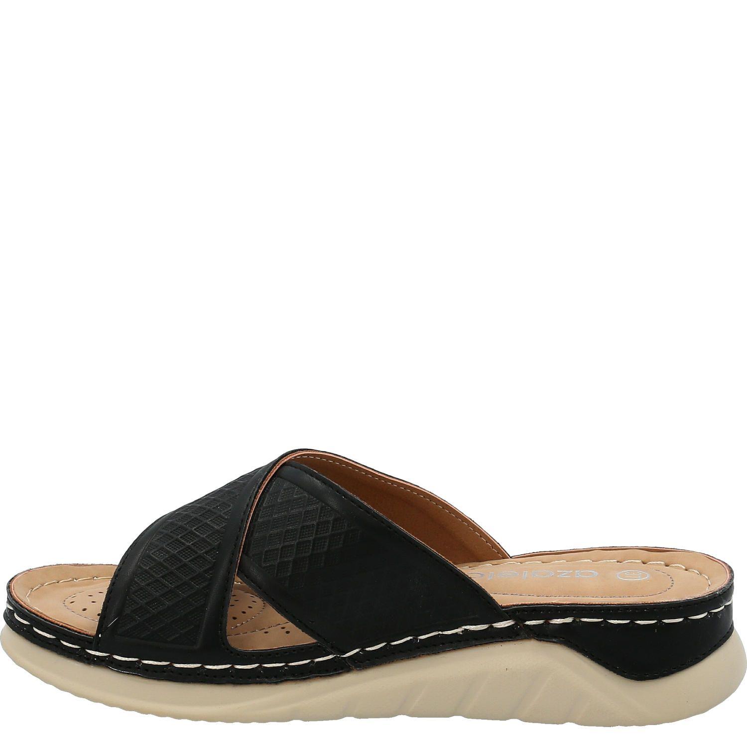 Sandalia Mujer Tamake Negro-4