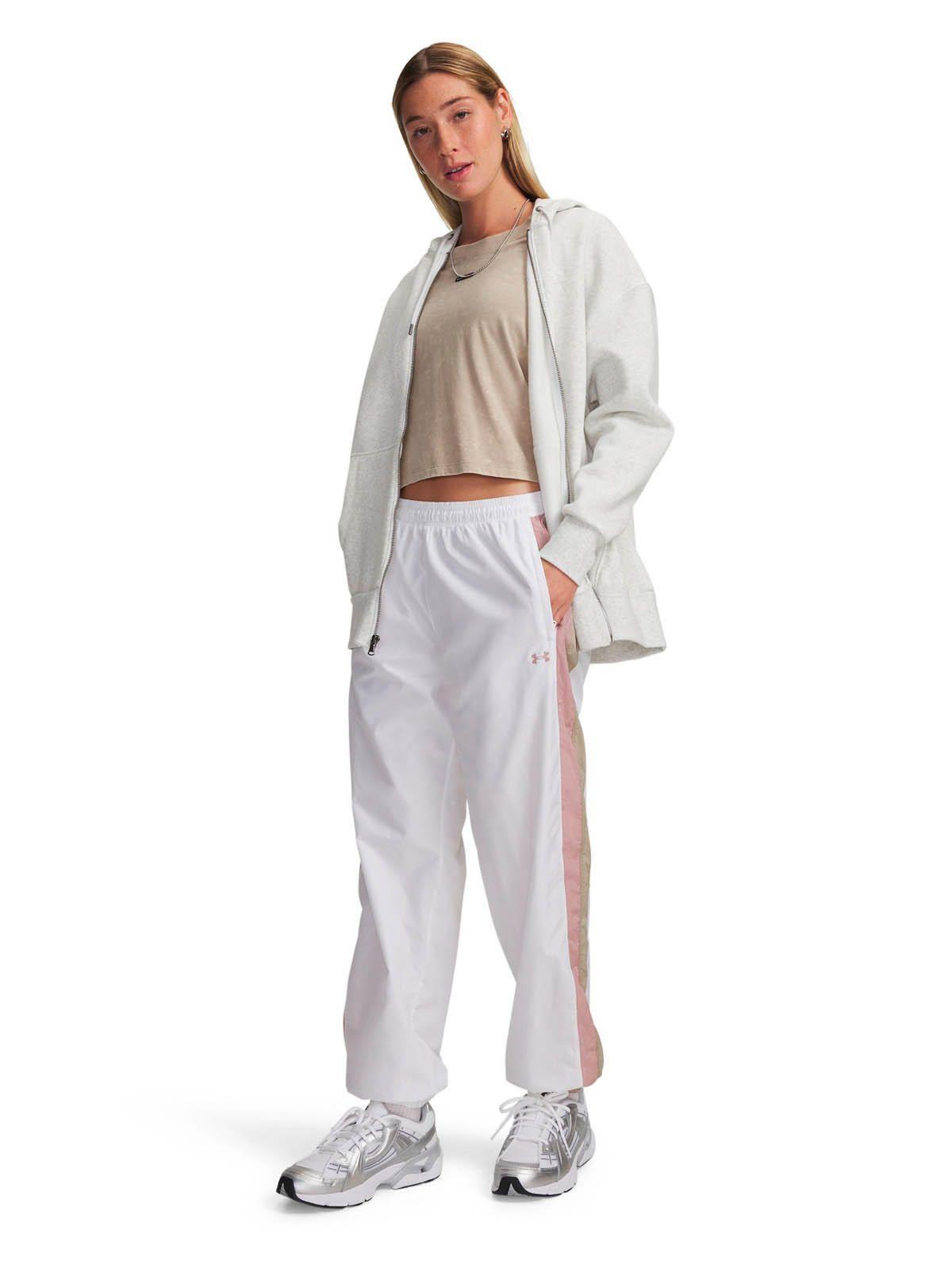 Pantalón Lifestyle para mujer Icon Crinkle blanco -3