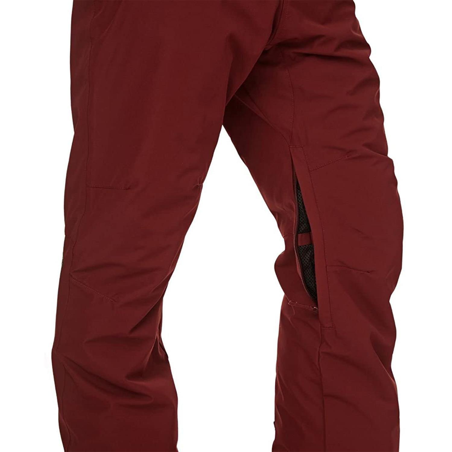 Pantalon De Nieve Lowdown Rojo Hombre Billabong-1
