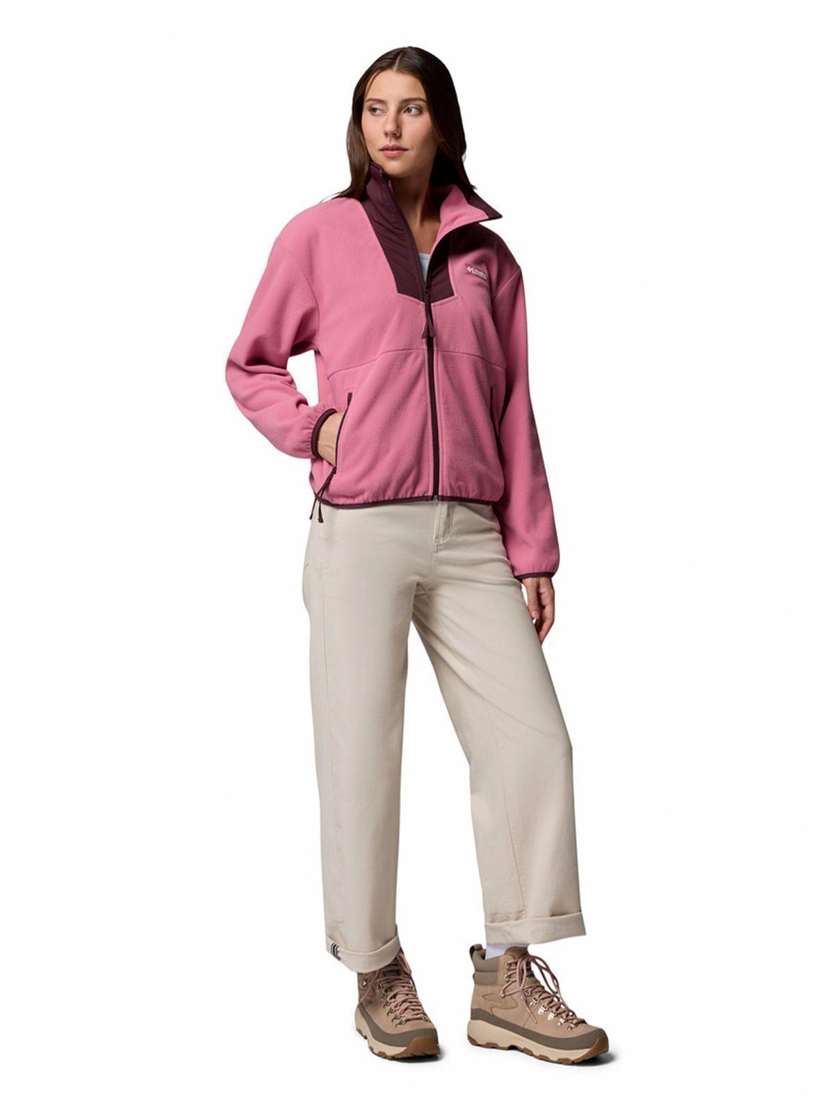 Polar Sequoia Grove Full Zip Rosado Mujer-6