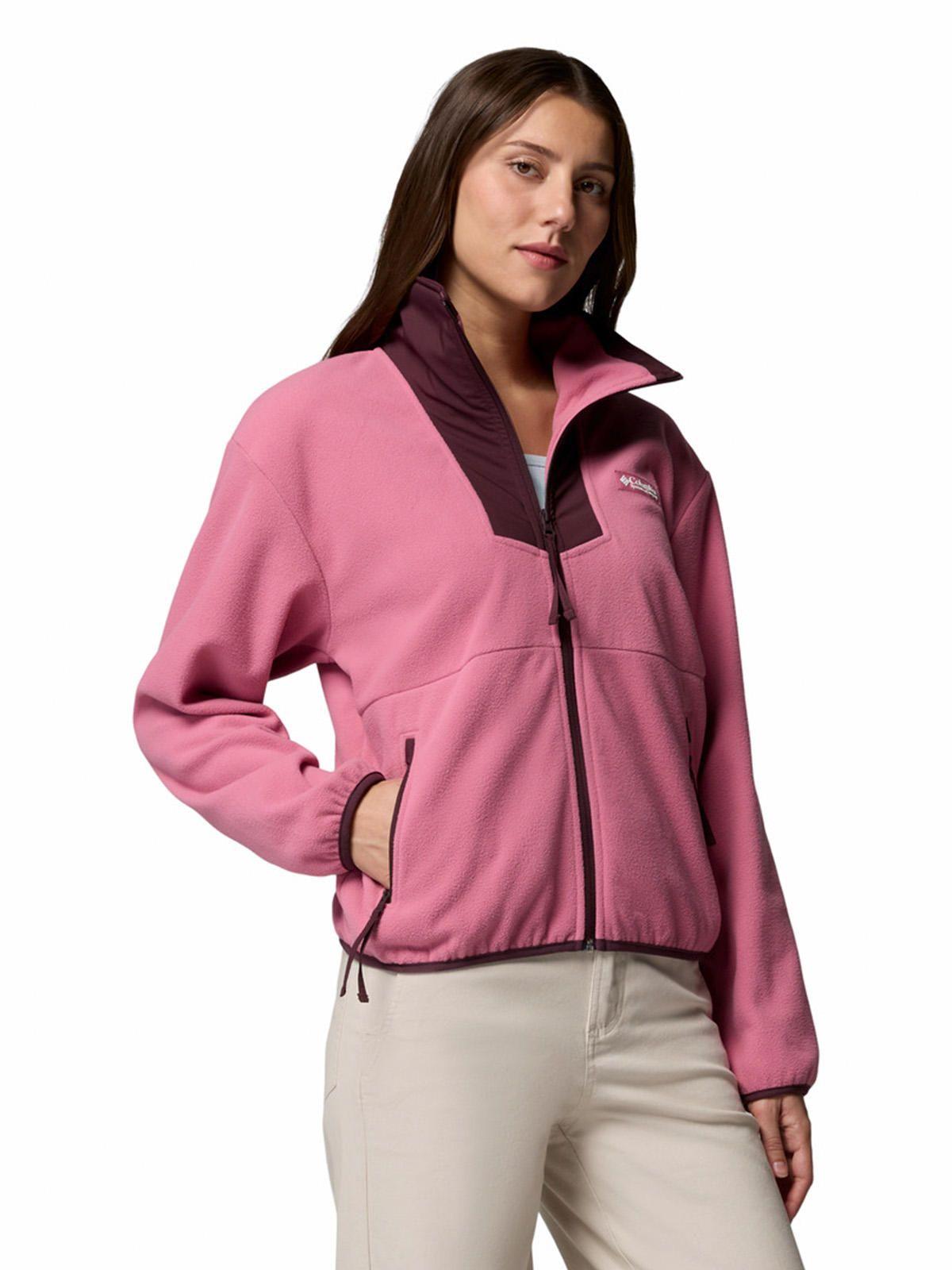 Polar Sequoia Grove Full Zip Rosado Mujer-0