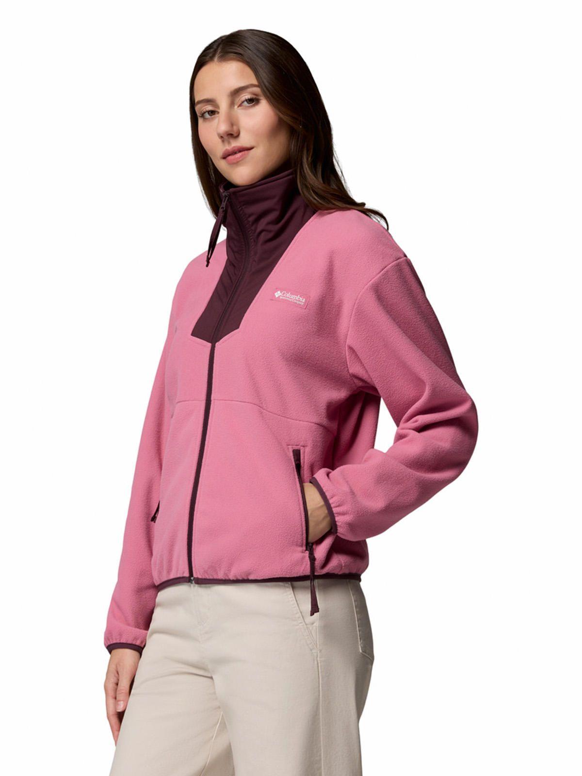 Polar Sequoia Grove Full Zip Rosado Mujer-1