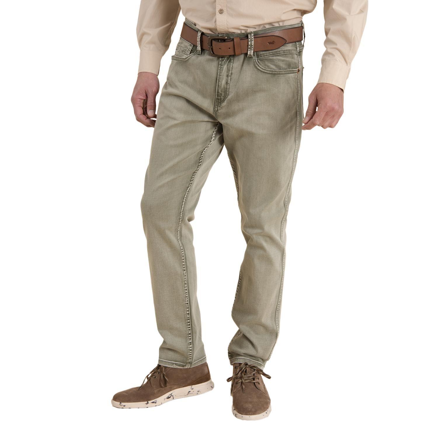 Jeans Hombre Baycolor Verde-0