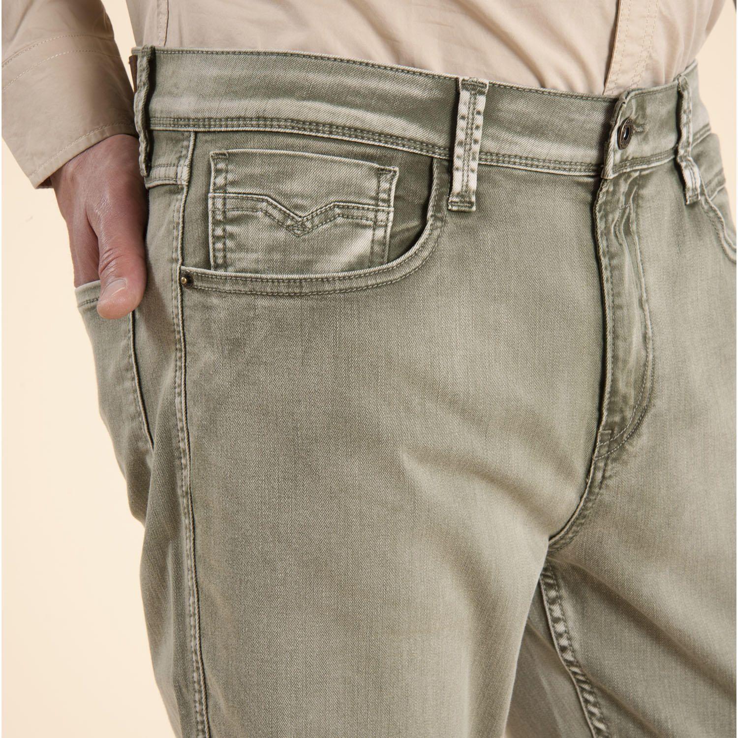 Jeans Hombre Baycolor Verde-4