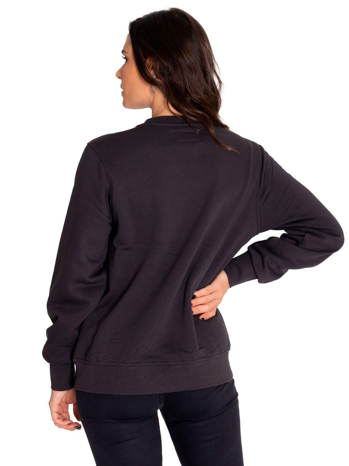 Polerón Mujer Script Sweatshirt Negro-3