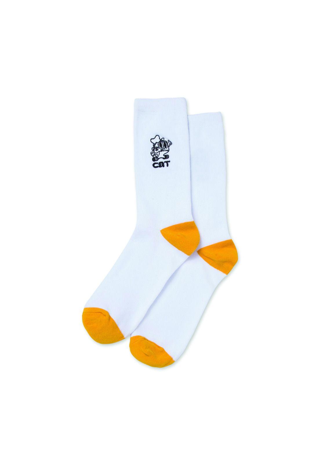 Calcetin Blanco Aop Crew Sock Hombre-0