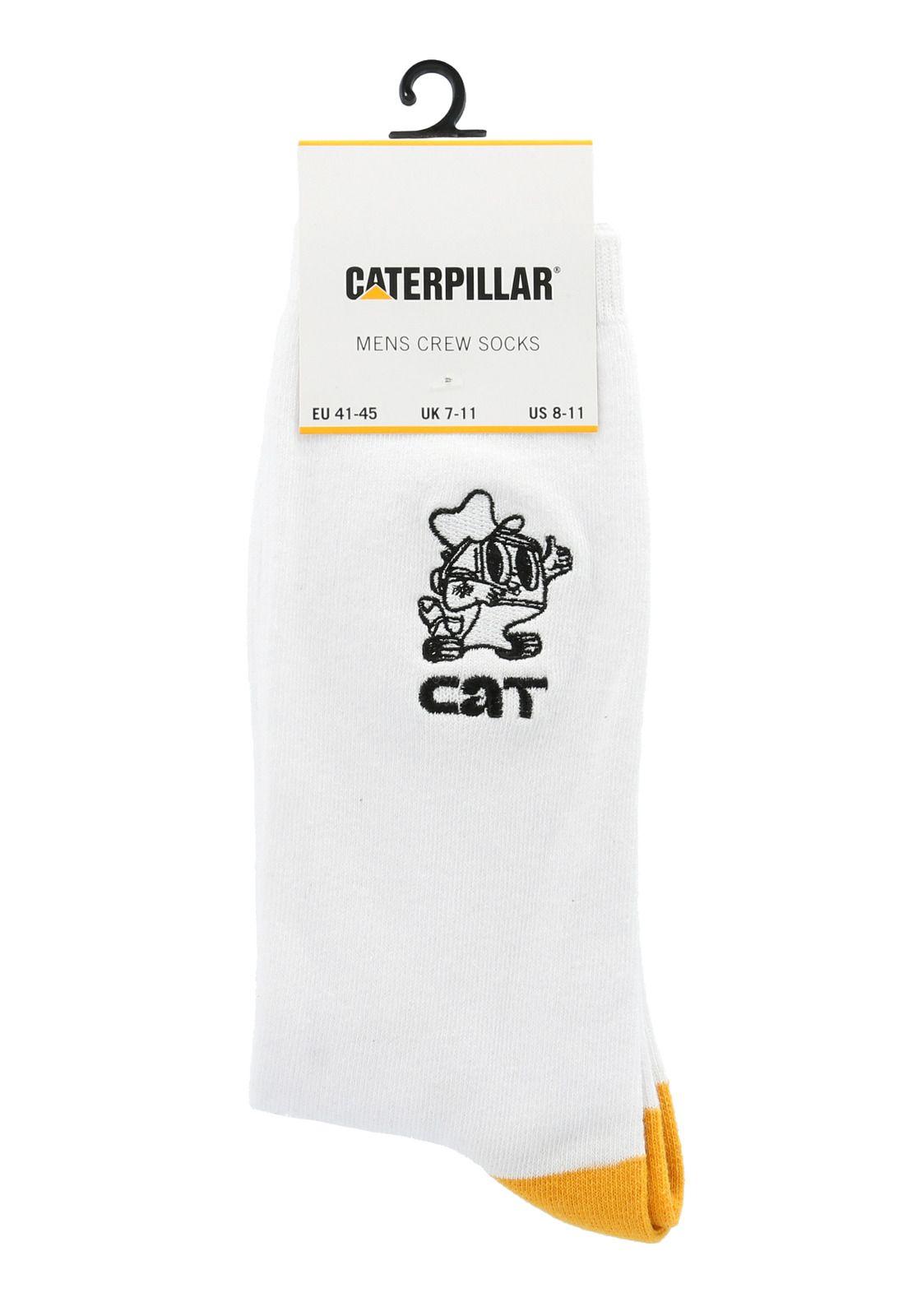 Calcetin Blanco Aop Crew Sock Hombre-1