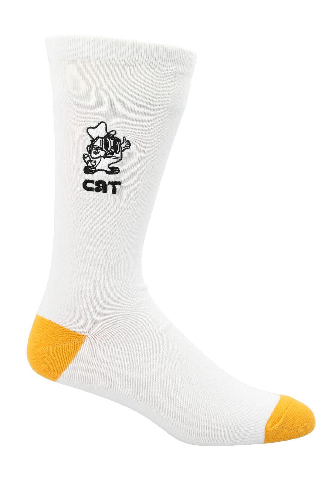 Calcetin Blanco Aop Crew Sock Hombre-2