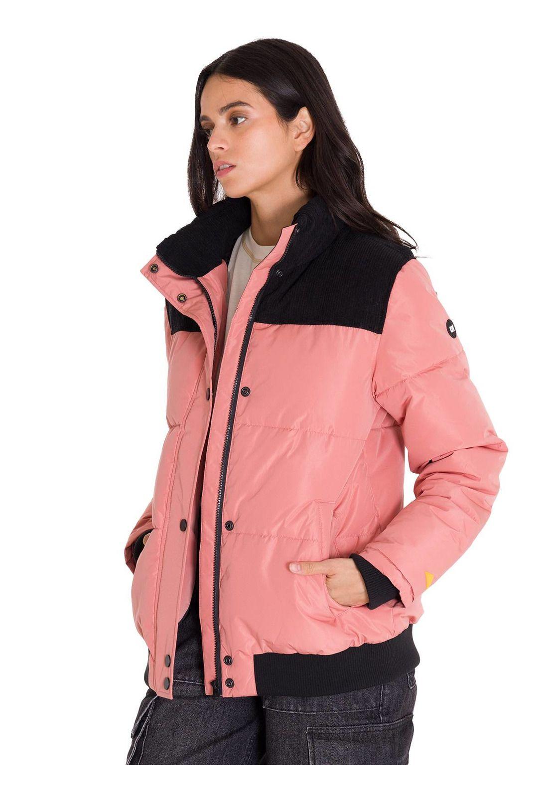 Parka Heavyweight Insulated Mujer Naranja-1