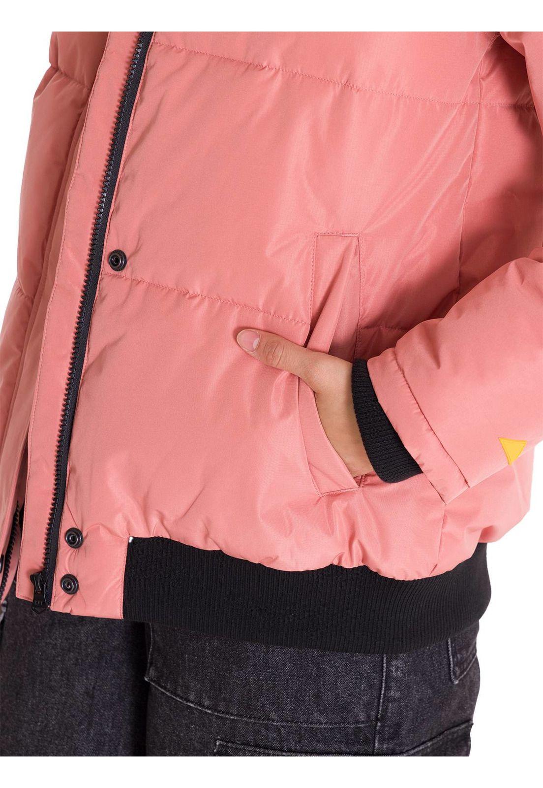 Parka Heavyweight Insulated Mujer Naranja-5