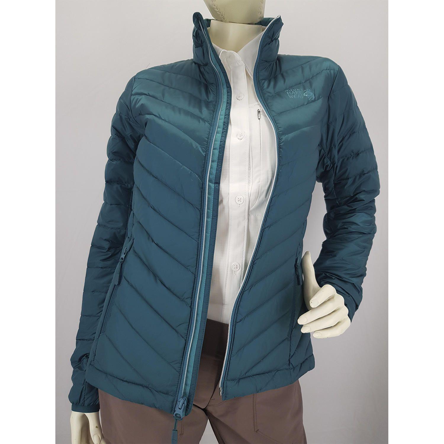 Parka Mujer Micro Ratio Down 2 Azul-1