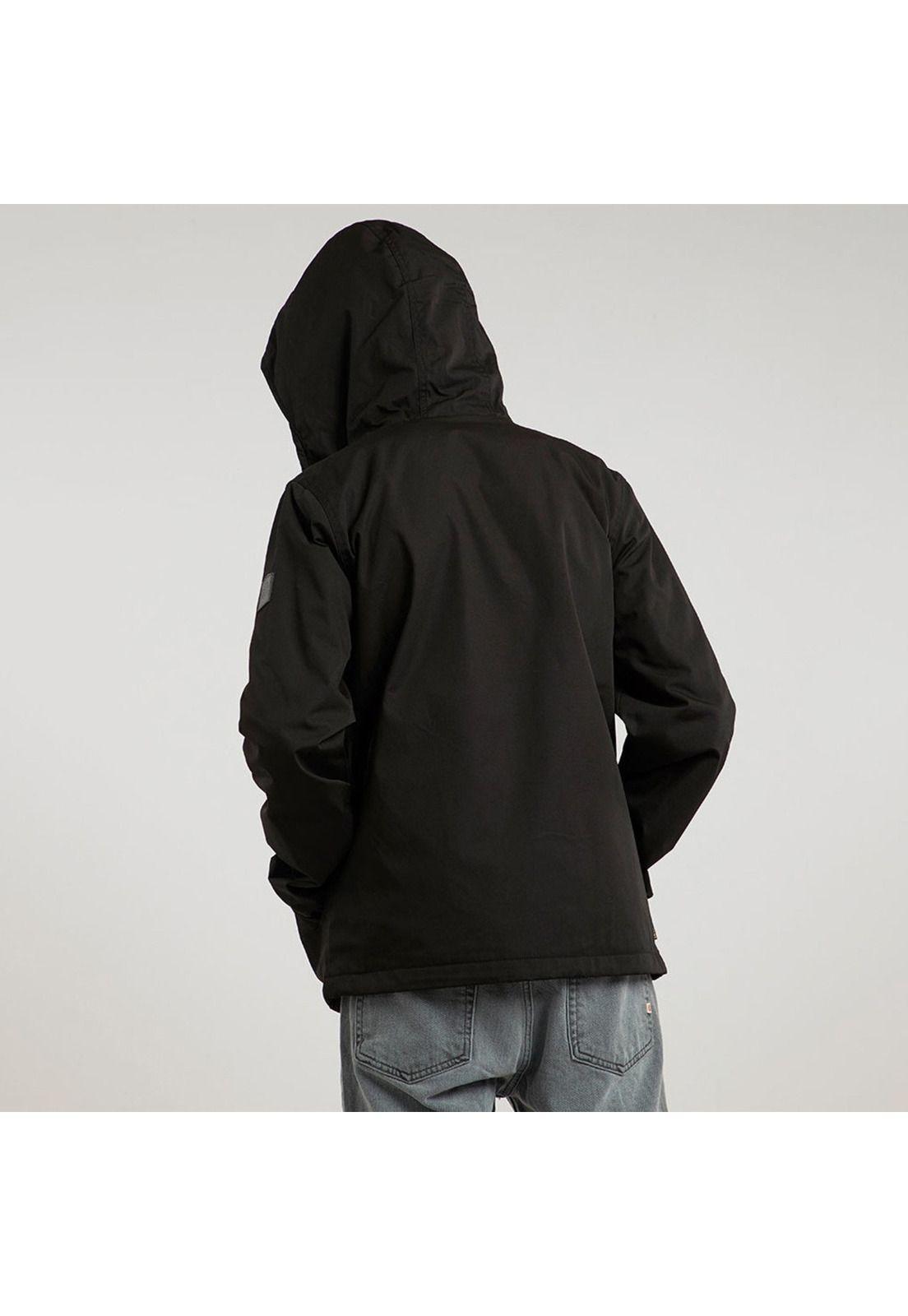 Chaqueta Hombre Alder Wind Shell Negro-1