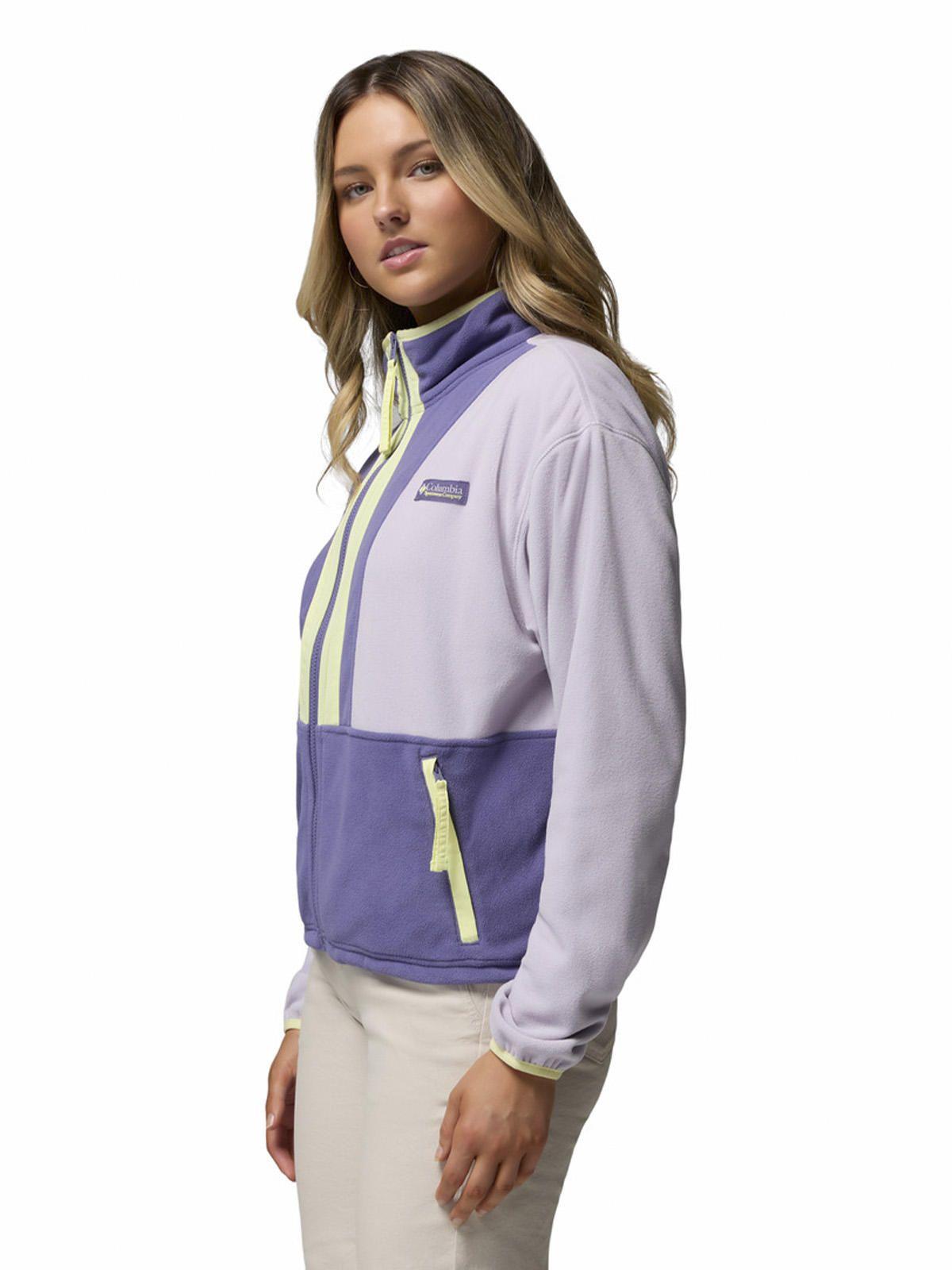 Polar Mujer Backbowl II Full Zip Morado-1