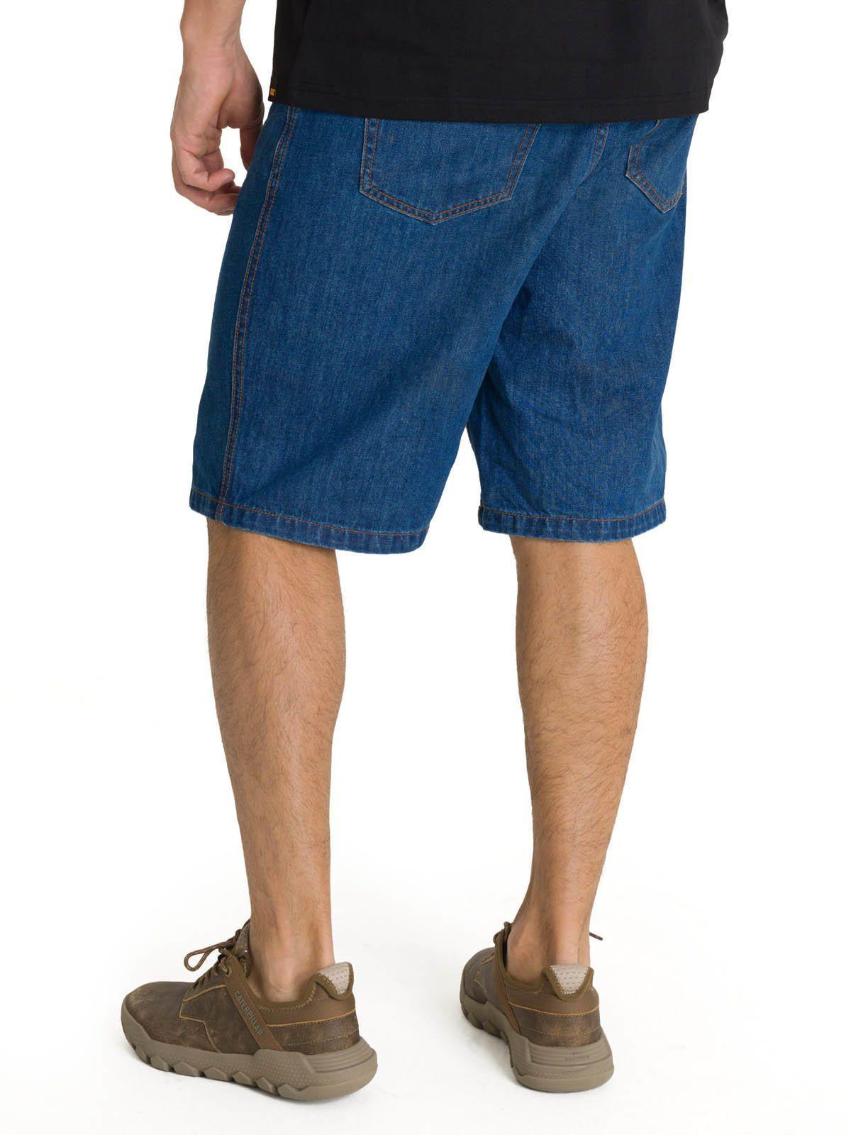 Short Denim Hombre Utility Azul-3