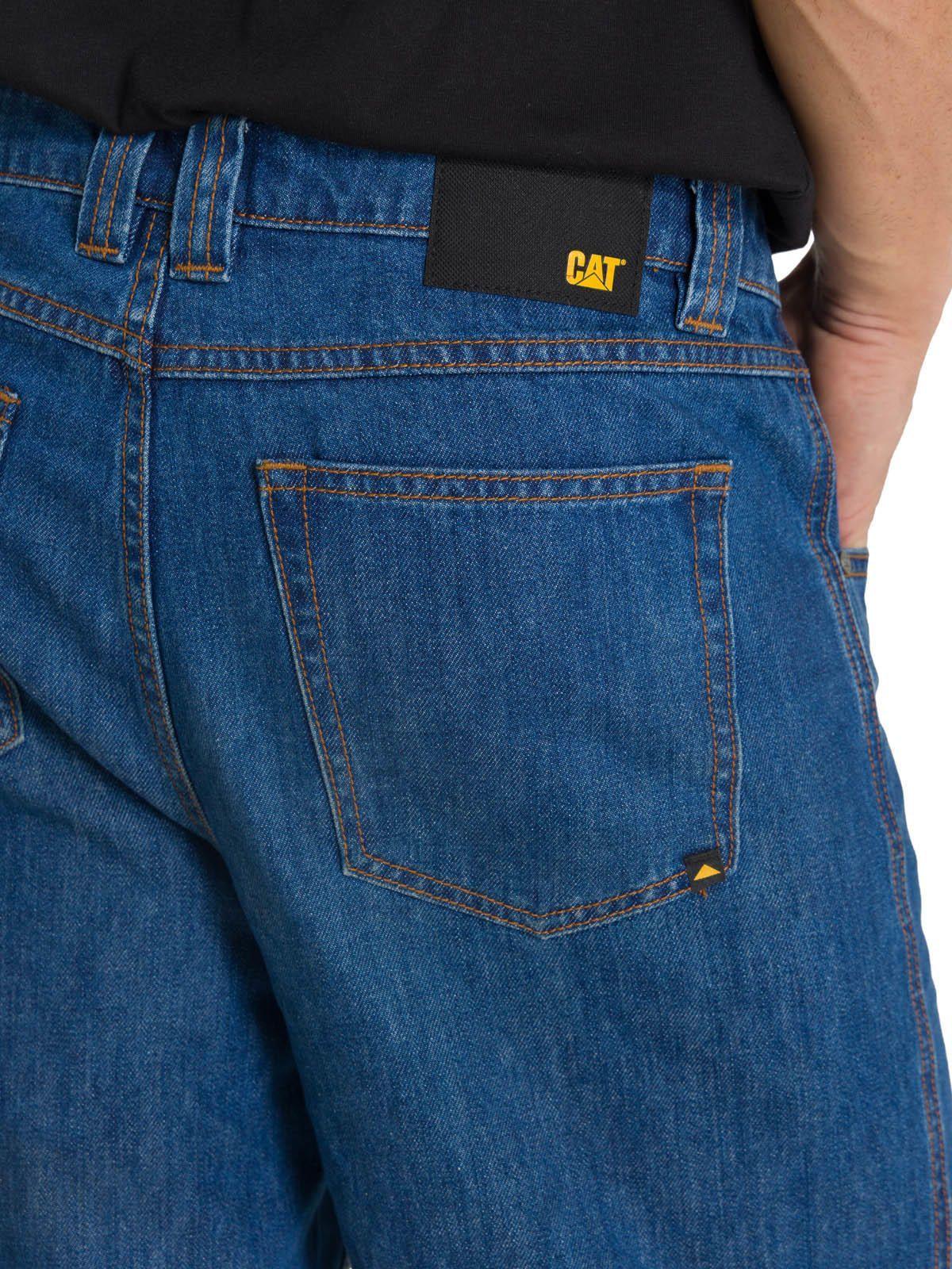 Short Denim Hombre Utility Azul-5