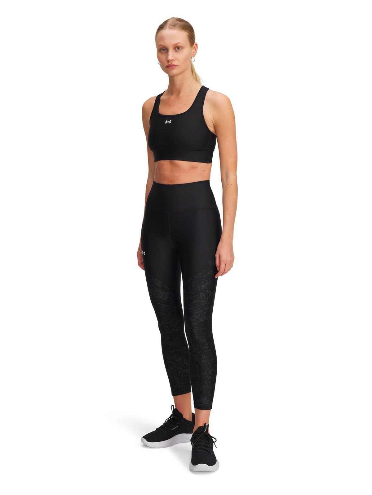 Calza Training para mujer Tech Printed Panel Negro -3