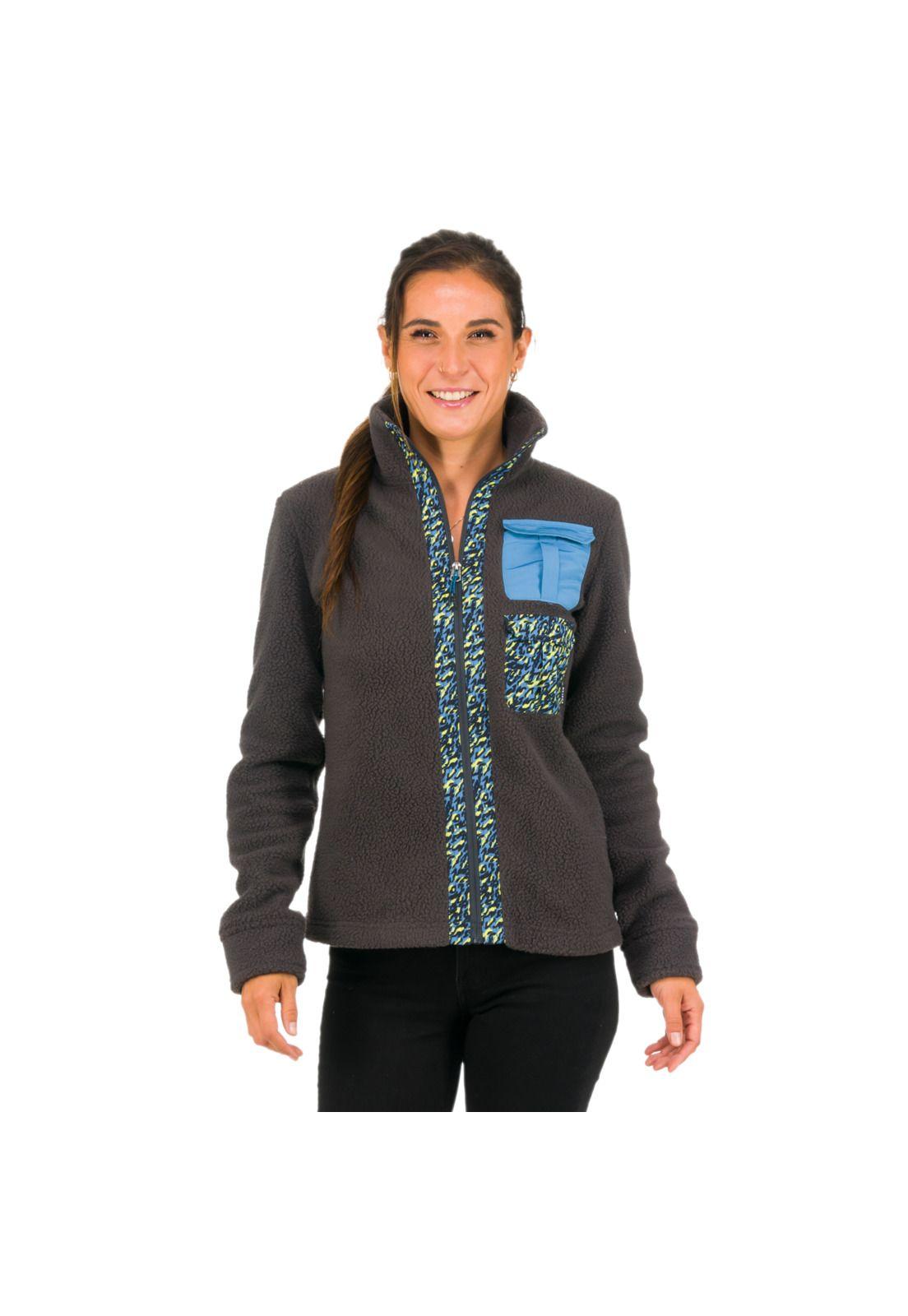 Polar Mujer Craga II Sherpa Grafito -0