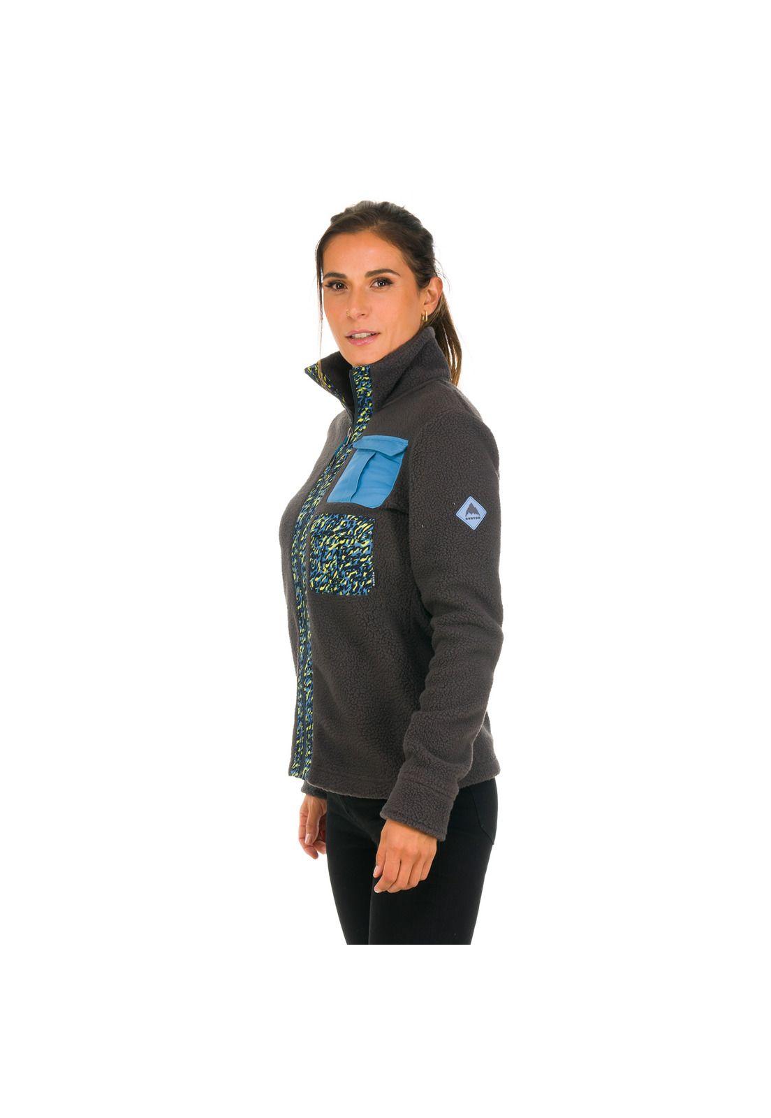 Polar Mujer Craga II Sherpa Grafito -1