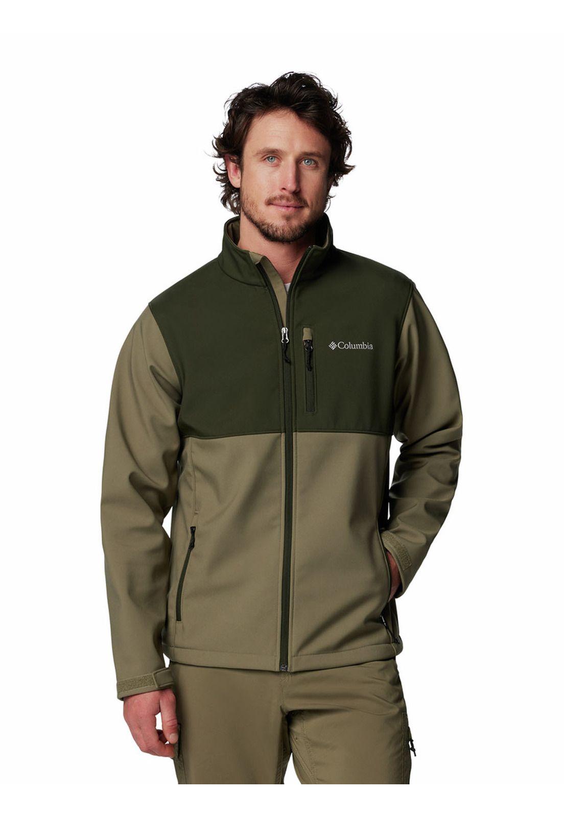 Softshell Hombre Ascender Soft Shell Verde-0