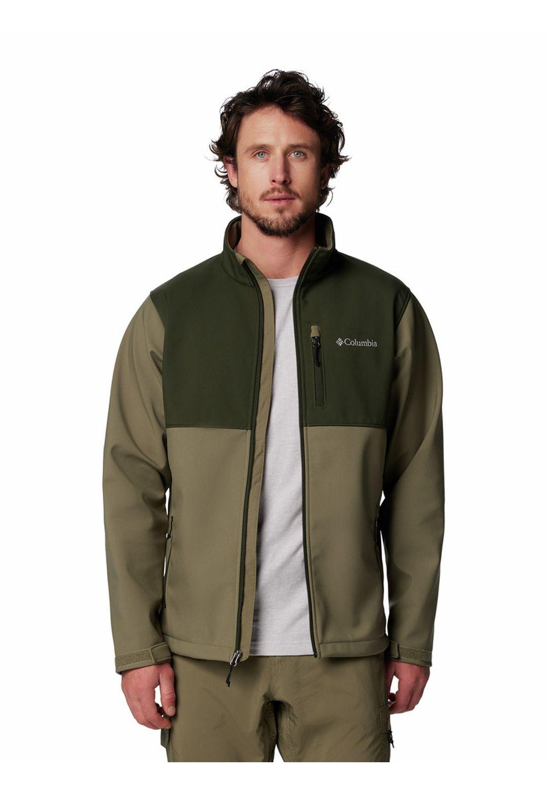Softshell Hombre Ascender Soft Shell Verde-5