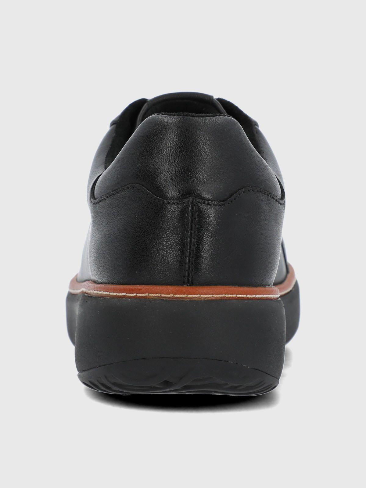 Zapatilla Cuero Hombre Force G Negra-4