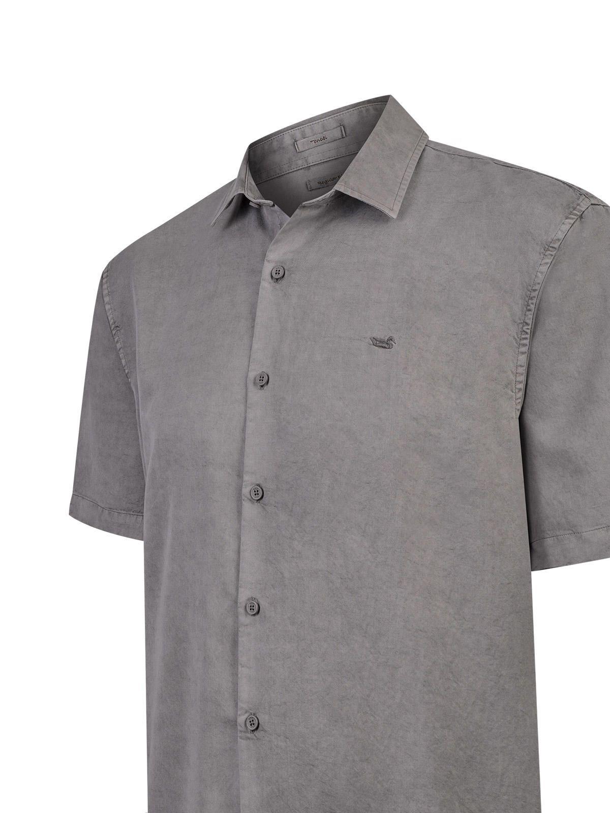 Camisa Tencel Hombre Tenpro Azul-3