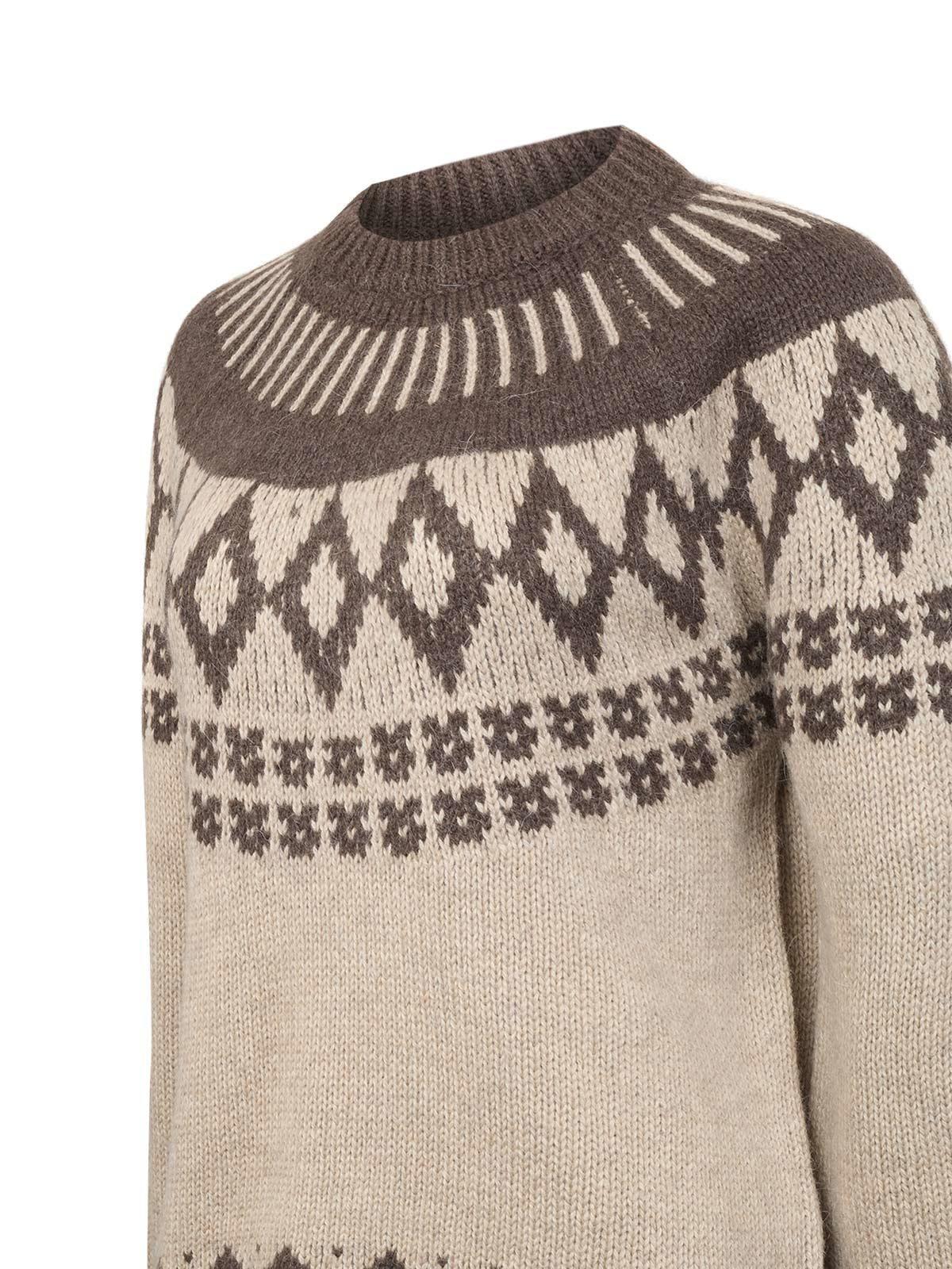 Sweater Alpaca Mujer Foggia Beige-1