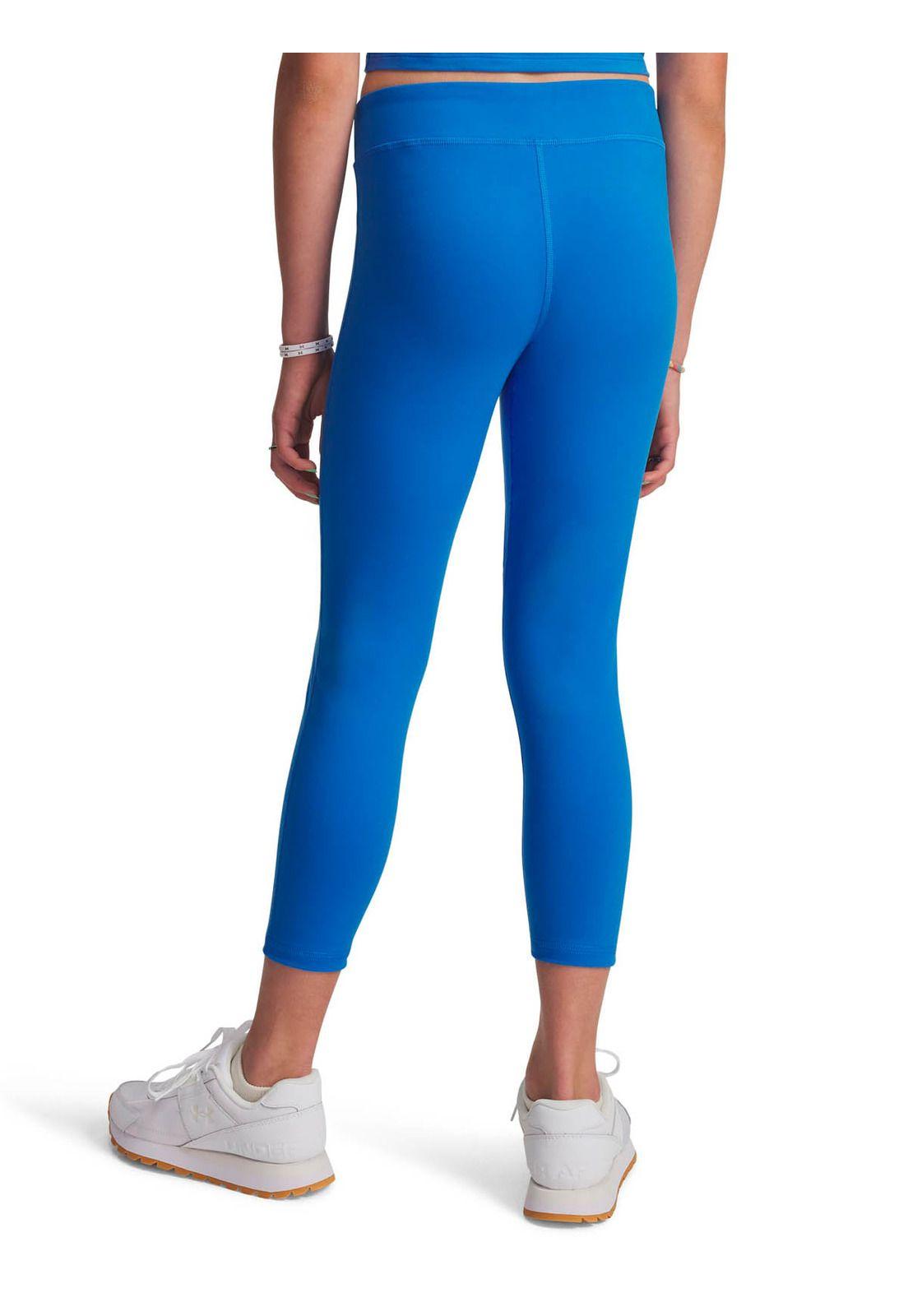 Pantalon de entenamiento para niña Motion Crop azul -4