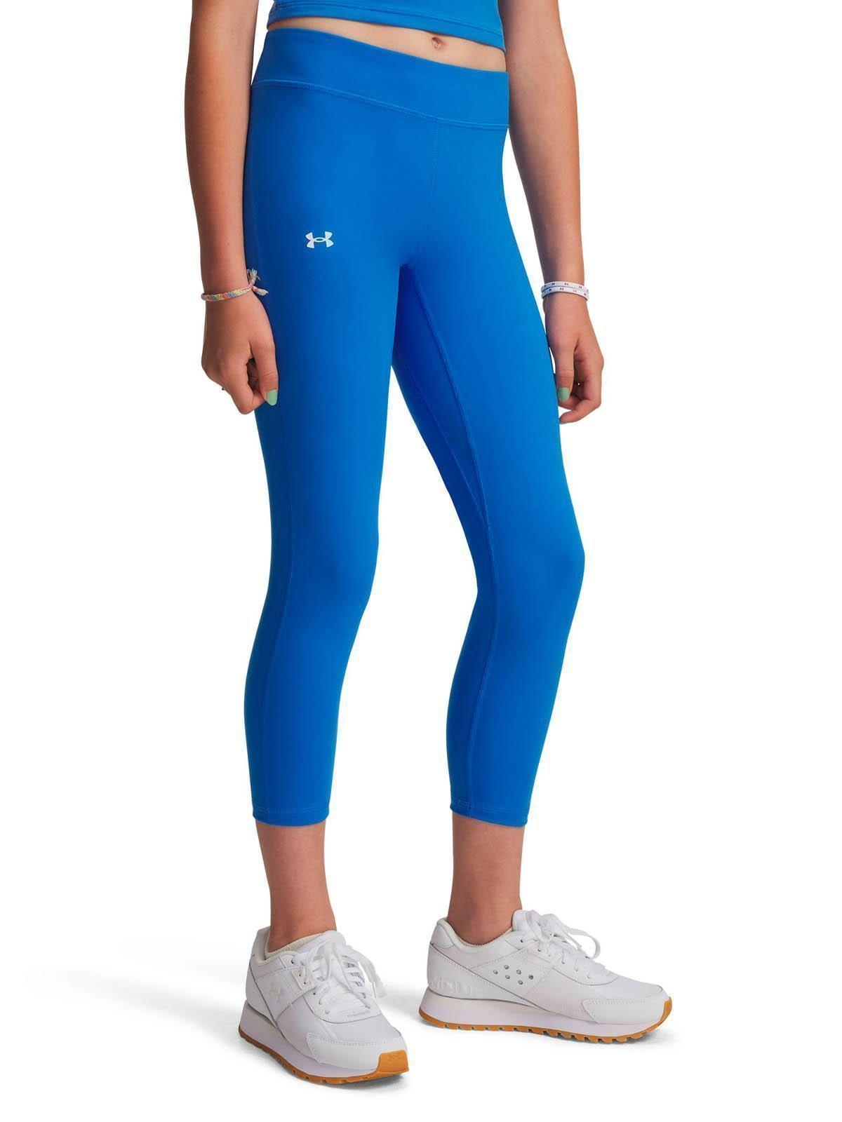 Pantalon de entenamiento para niña Motion Crop azul -3